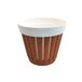 Ecoplast Kreta Bloempot van gerecycled kunststof, plantenbak voor planten, roze, 355 x 265 x 500 cm
