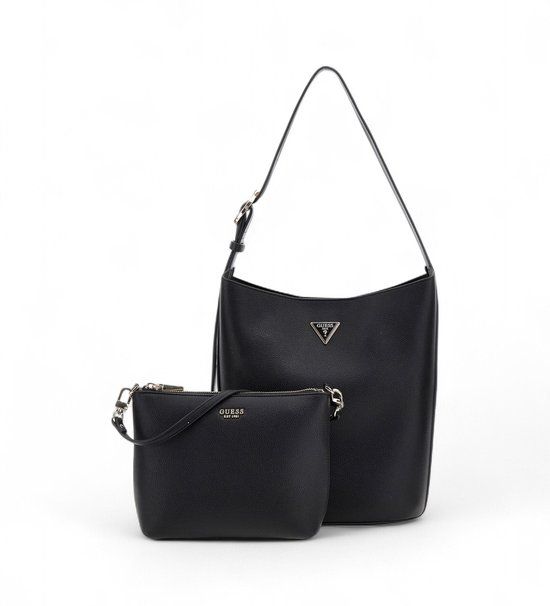 GUESS Meridian II Bucket Bag Zwart