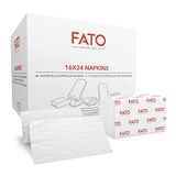 Fato Wegwerp papieren servetten 16 x 24 cm 2-laags 6000 stuks