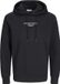 JACK&JONES Jrebjeans Rebel Print Sweat Hoodie Homme Noir XL