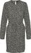 VERO MODA VMMACHA L/S SHORT DRESS WVN GA Zwart Polyester Mini Jurk Dames M