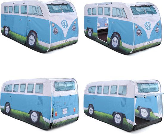 Volkswagen Camper Van Kindertent - Blauw