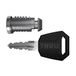 THULE Cylinder + stalen sleutel N250 voor volwassenen, uniseks, meerkleurig, eenheidsmaat