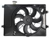 HELLA Lüfter, Motorlüfter, 12V, 120W, 2-polig, geeignet für unter anderem HYUNDAI ELANTRA