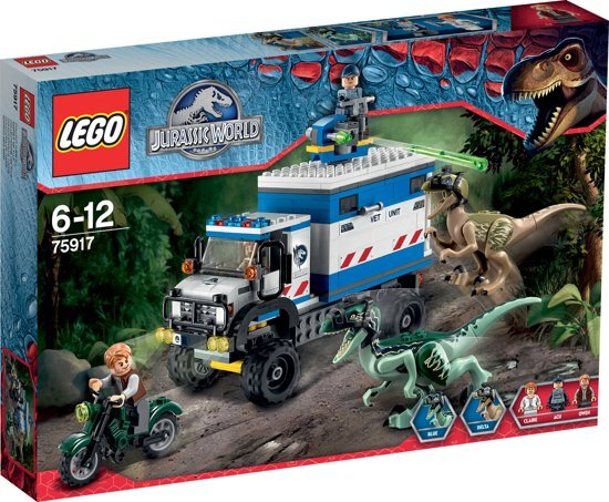 lego Jurassic World Raptorrooftocht - 75917