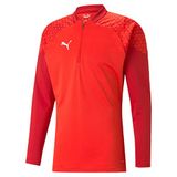 Puma Team Cup Ziptop Heren - Rood | Maat: M