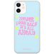 ERT GROUP mobiel telefoonhoesje voor Apple iPhone 12 Mini, Babaco patroon Never look back 005