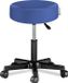 Casaria Verstelbare Draaikruk - 46/60cm Zithoogte – 1 Stuks Blauw