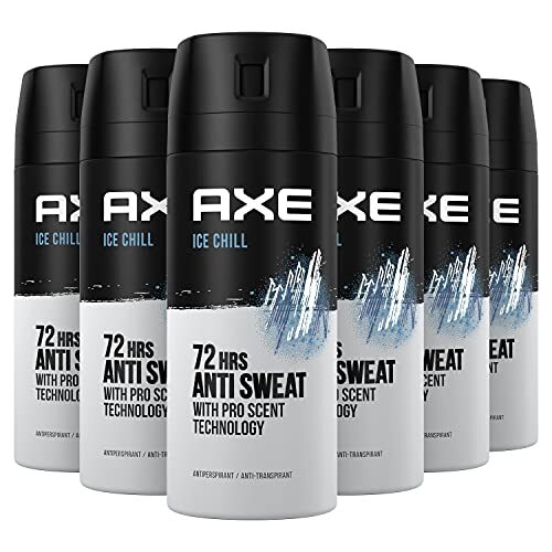 AXE Axe Ice Chill Deodorant Antitranspirant - 6 x 150 ml - Voordeelverpakking