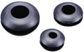 TRU COMPONENTS TC-GMR1410203 Kabeldoorvoering Open Montagegat: 13.9 mm Klem-Ø (max.): 10.5 mm Plaatdikte (max.): 3.4 mm PVC Zwart 100 stuk(s)