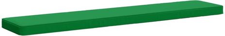 vidaXL - Coussin de banc - VUGHT - 100% Polyester - Vert - 140 x 30 x 5 cm