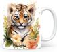 Tijger Mok - Koffie/Thee Beker - Cadeau voor Dierenliefhebbers - 0.33L