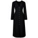 Billabong Cool Night Robe longue à manches longues noir XS Femme
