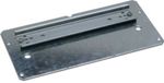 HAGER ELEKTRO Hager FZ374 universele montageplaat voor kabelaansluitdozen met DIN-rail