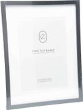 Home & Styling Cadre photo - plastique - noir - pour photo de 30 x 40 cm