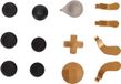 Shenzhen Haorui Industrial Technology Co., Ltd. Kit de remplacement de joysticks pour manette X One Elite Series 2 Core Modèle 1797 - Boutons poussoirs programmables très sensibles - Avec dos en métal - Accessoires de jeu - Or, Noir