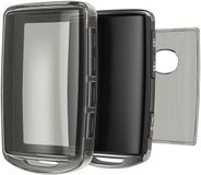 kwmobile autosleutel hoesje geschikt voor Mazda 3-Knoppen CX30 CX50 CX60 CX90 MX-30 - Autosleutel behuizing van TPU - Transparant in zwart / transparant