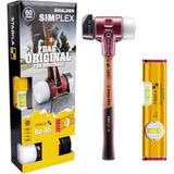 HALDER - Plusbox Galabau, Simplex shamer D60, rubberen samenstelling met voet/superplastic plus STABILA waterpas | 3027s024