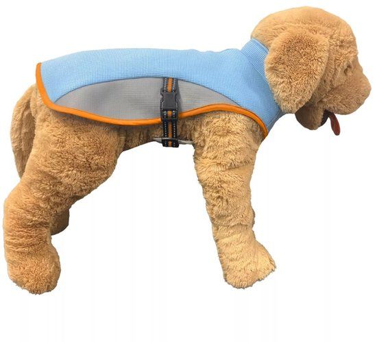 Quapas! Menno's Dierenwereld Koelvest L 55cm blauw