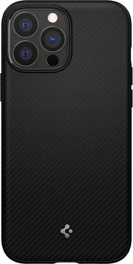 Spigen Mag Armor iPhone 13 Pro Hoesje Geschikt voor Apple MagSafe Zwart