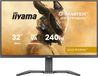 iiyama G-Master GB3295QSU-B1 32" 240Hz QH, 0,4ms, AMD FreeSync Premium, 2x HDMI 2.1, 1 x DisplayPort, 4 x USB-hub, in hoogte verstelbaar