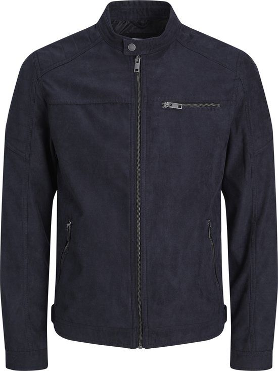 JACK&JONES JJEROCKY JACKET NOOS Men's Biker Jacket - Size L