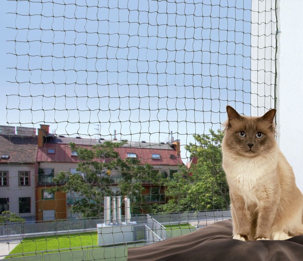 TRIXIE Protective Net - 300 x 800 cm - groen