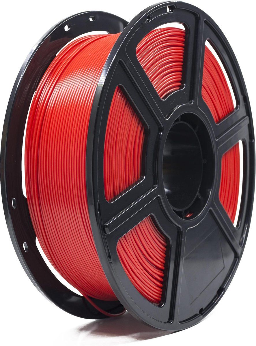 3D&Print PLA PRO Filament - 1.75 mm - 1 kg - Rood - Zwart