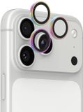 ZAGG Protecteur d'appareil photo Convient pour iPhone 18 Pro / 18 Pro Max - Bagues d'appareil photo Glass Elite - Verre trempé - Chrome