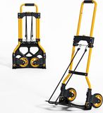 Merkloos Opvouwbare Aluminium Steekwagen - Laadplatform met Anti-slip Pads - Draagvermogen 99 kg