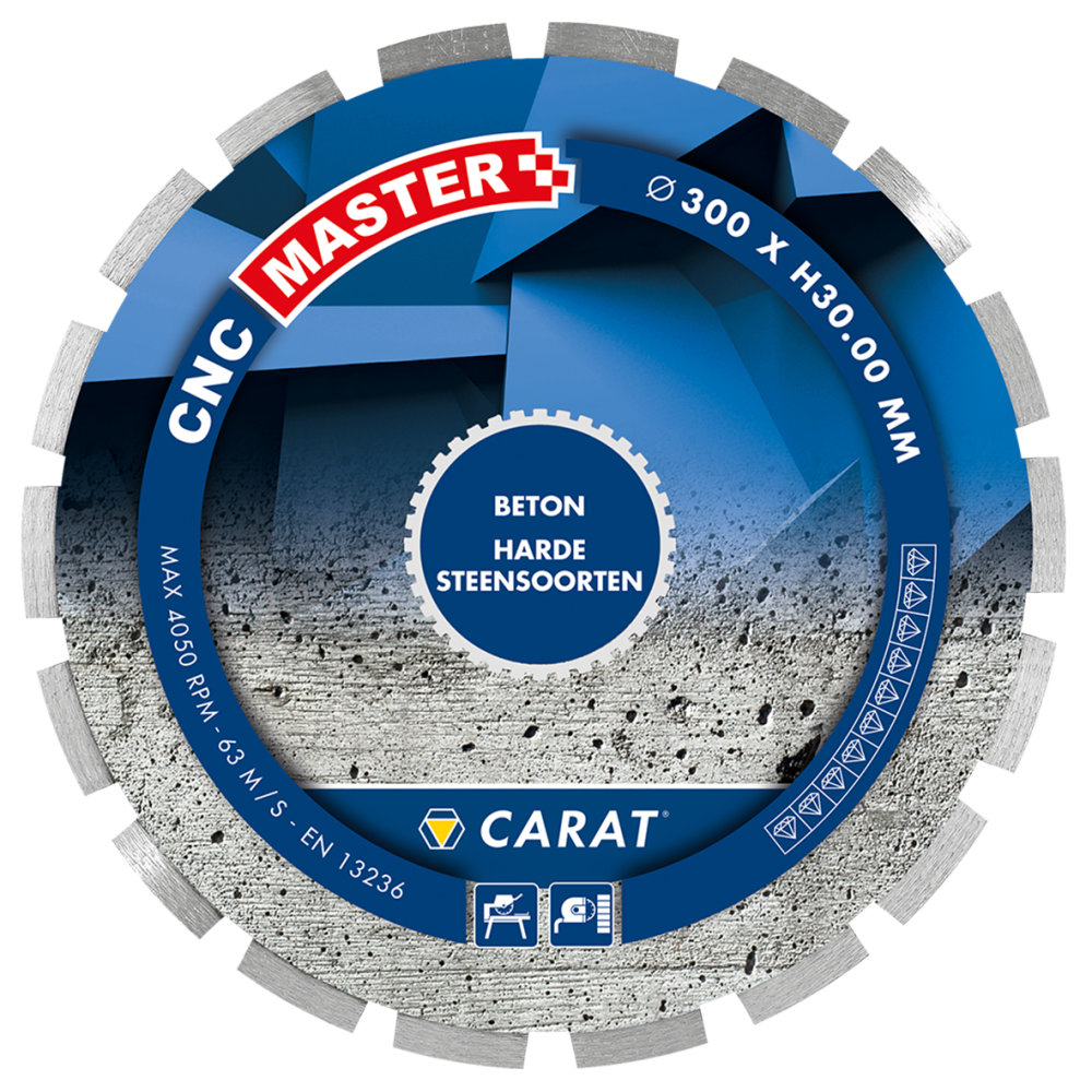 Carat CNCM350400 BETON CNC MASTER 350x25,4MM