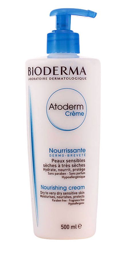 Bioderma Atoderm Cream 500ml - Unisex - Hydraterende Crème