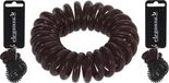 Eleganza élastique à cheveux brun noir 3cm 6 pièces