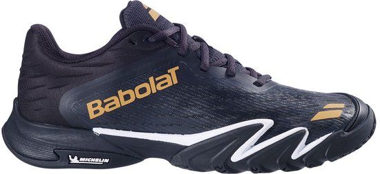 Babolat Premura 3 Padel Schoenen Heren Zwart/Goud Maat 40.5