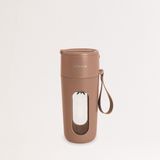 CREATE - Draadloze blenderbeker voor sporters - 400 ml - Mokka - MOI STUDIO MOVE