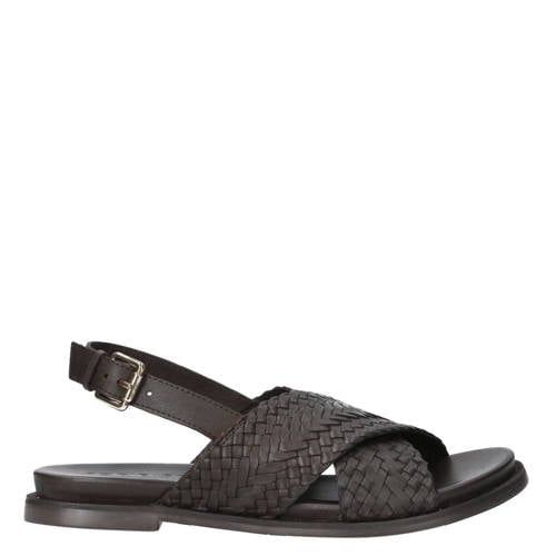 Sofie Schnoor leren sandalen donkerbruin