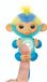 Fingerlings 2.0 Aapje Leo + Licht En Geluid Blauw