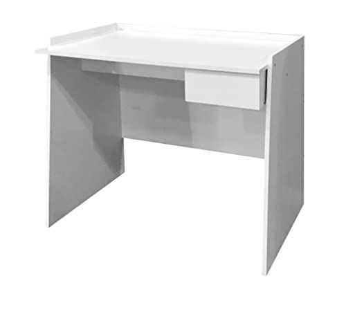 King Home Wit bureau met lade - 8023755057541