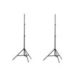 VidaXL Lampvoet & Standaard Zwart Aluminium 210 mm