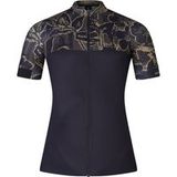Endura Heren FS260 Floral Short Sleeve Jersey Zwart