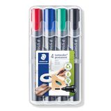 STAEDTLER Lumocolor 352 Permanente markers – 4 kleuren, 2,0 mm