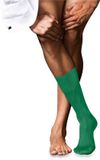 FALKE No. 9 Pure Fil d´Écosse katoenen sokken heren groen - maat 43-44