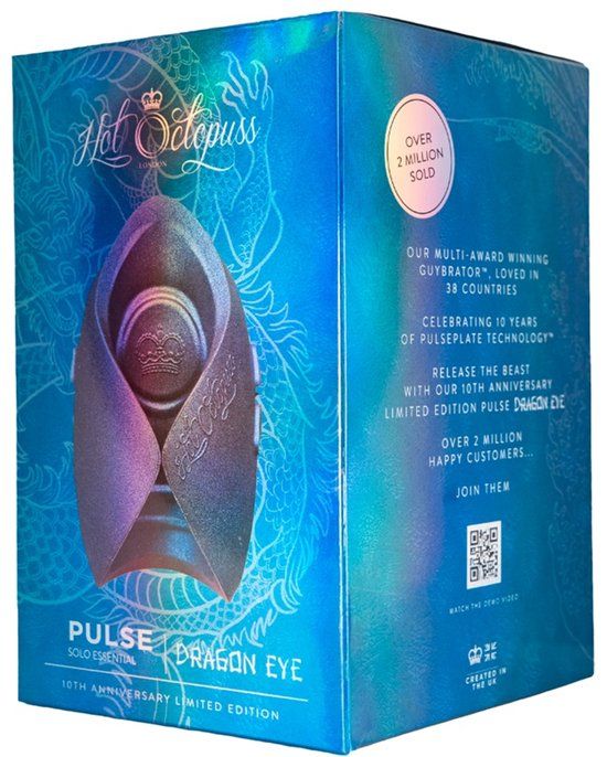 Hot Octopuss Hot Productions & Vertriebs Pulse Solo Essential Dragon Eye Blauw