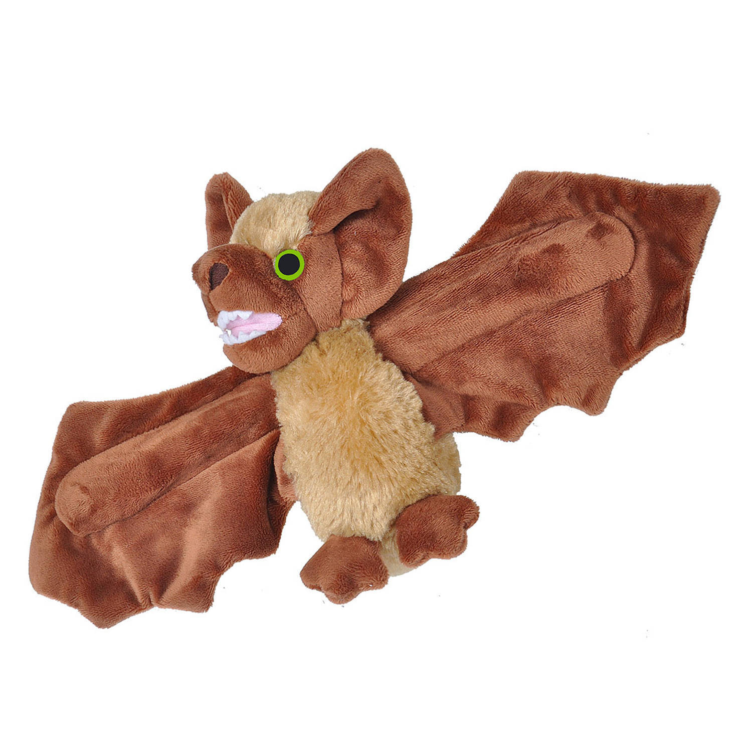 Wild Republic Knuffel Halloween Vleermuis 20 Cm Pluche Bruin