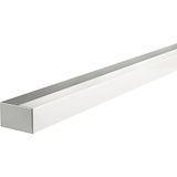 Metabo Elektra LED-wandlamp inbouwlamp 4000K neutraal wit, LED-lichtstrip 600mm, 9W aluminium kunststof geanodiseerd opaal