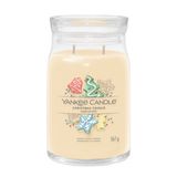 Yankee Candle Signature Cylinder Candle - Vanilla - Yellow - 90h