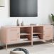 Maison Exclusive - Meuble TV, 2 pièces, rose, 68x39x50,5 cm, acier