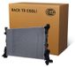 HELLA 8MK 366 301-531 Radiateur, waterkoeler, motorradiateur voor OPEL Vivaro B Combi (X82), Vivaro B bestelwagen (X82), Vivaro B pick-up / chassis (X82)