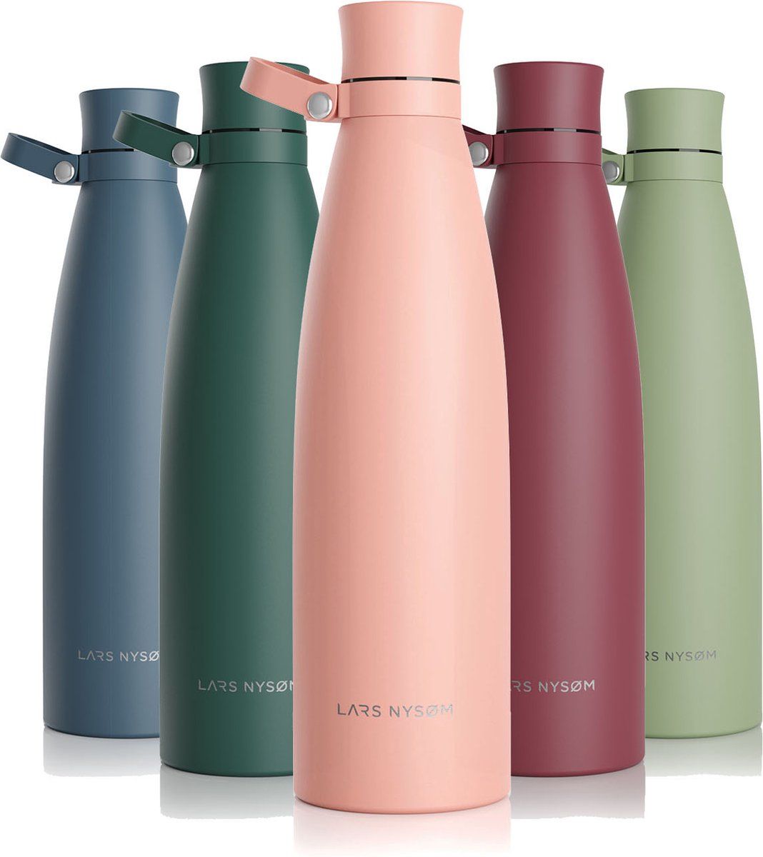 LARS NYSØM Nåde Drinkfles - 1000ml - Nude - Roestvrijstaal