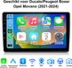 Junsun Android 15 Autoradio Geschikt voor Ducato/Peugeot Boxer/ Opel Movano (2021-2024) - 2GB+64GB - Draadloze CarPlay & Android Auto - GPS-Navigatie - Bluetooth - 9-inch Touchscreen - Stuurwielbediening - WiFi - RDS - USB